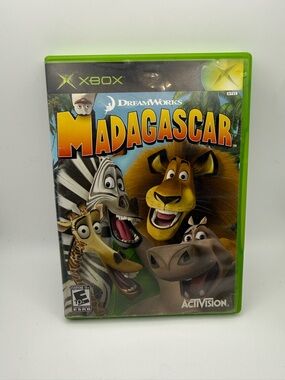 Xbox Dreamworks Activision Madagascar Game  - Tested Works Great Same Day Ship
